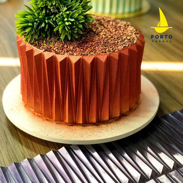 Forma De Chocolate - Folha De Modelagem - Origami 1 - PF860